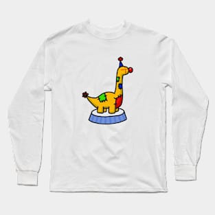 Bozosaur Transparent Long Sleeve T-Shirt